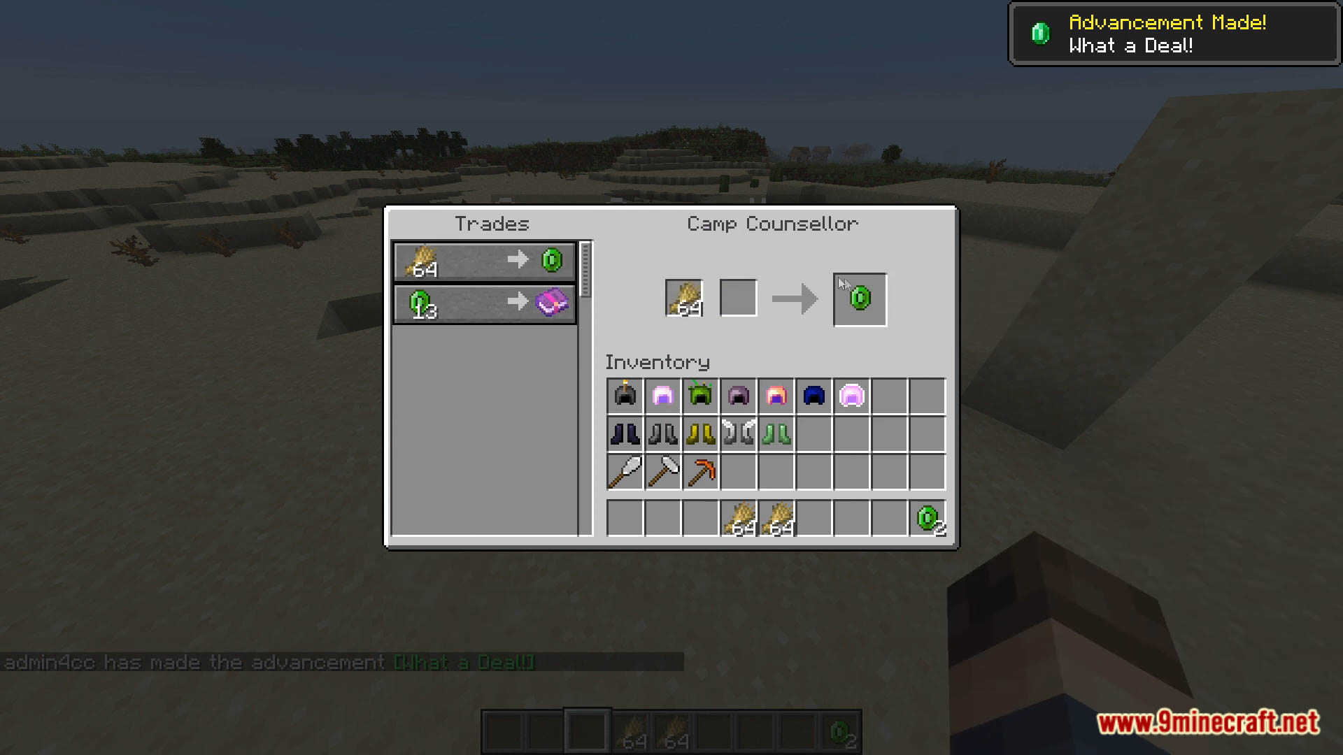 WASD Trader for CAMP Data Pack (1.20.6, 1.20.1) - CAMP Counselor In Minecraft 6