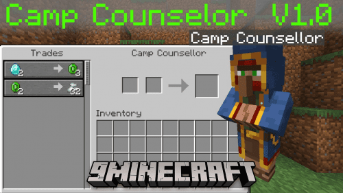 WASD Trader for CAMP Data Pack (1.20.6, 1.20.1) – CAMP Counselor In Minecraft Thumbnail