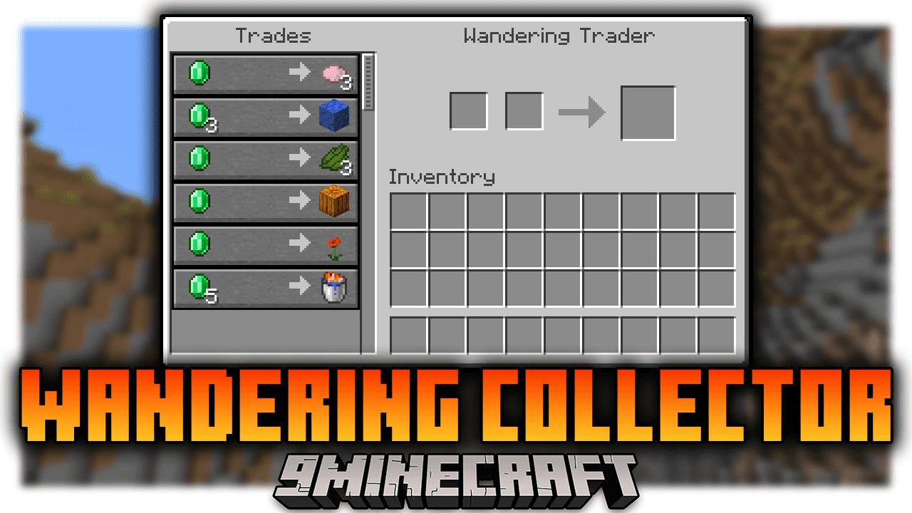 Wandering Collector Mod (1.20.4, 1.19.4) - Get Your Lost Items Back 1