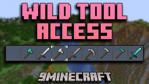 Wild Tool Access Mod (1.20.2, 1.19.4) – Quick Select Bars Thumbnail