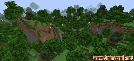 Wooded Hills Biome - Wiki Guide 1
