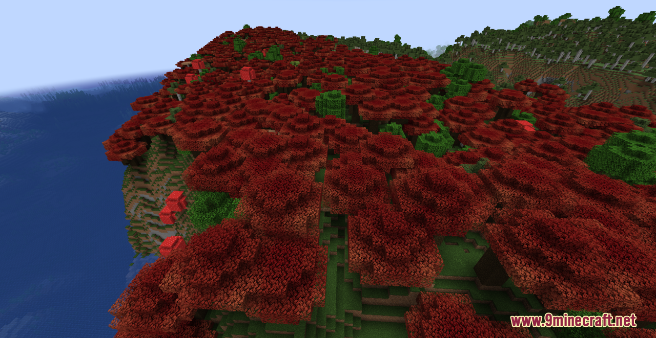 XXVI's Multicolored Dark Oak Leaves Resource Pack (1.20.6, 1.20.1) - Texture Pack 11