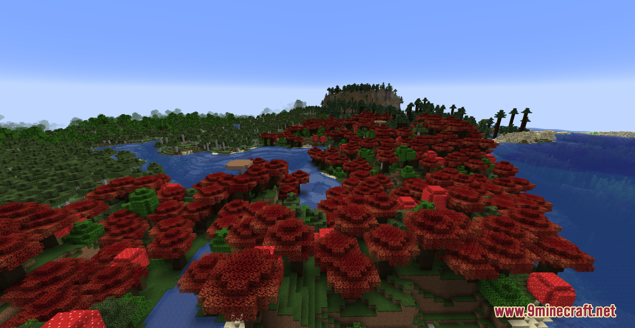 XXVI's Multicolored Dark Oak Leaves Resource Pack (1.20.6, 1.20.1) - Texture Pack 3