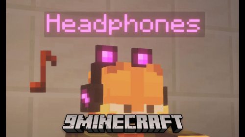 YokaiS’s Headphones Data Pack (1.19.3, 1.18.2) – Headphones In Minecraft! Thumbnail