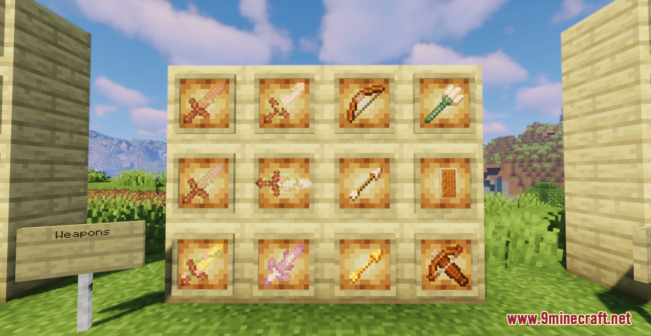 fhaerie's floral tools Resource Pack (1.20.6, 1.20.1) - Texture Pack 2