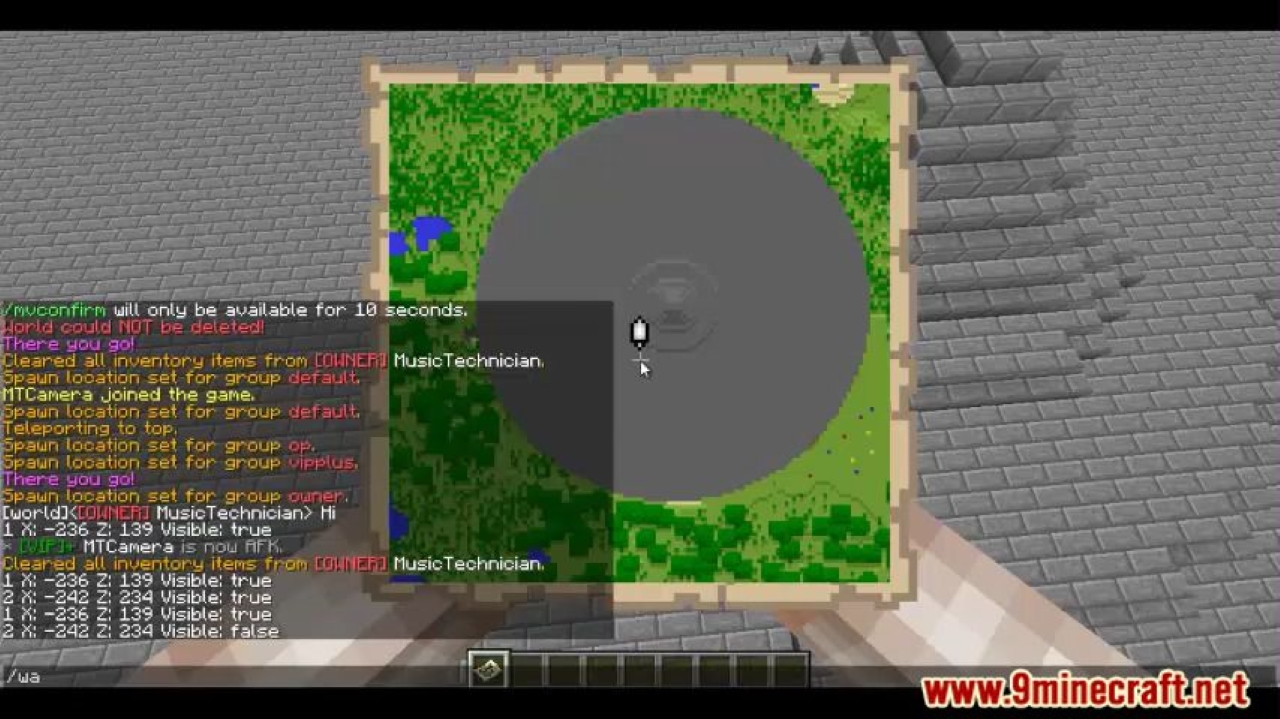 ServerMinimap Plugin (1.18.1, 1.17.1) – Bukkit, Spigot, Paper 5