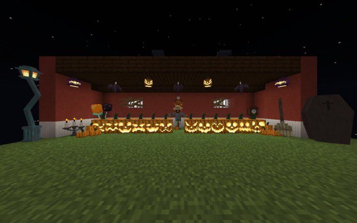 Halloween Decorations Addon (1.19) - MCPE/Bedrock Mod 2