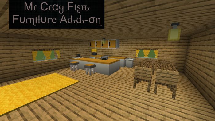 MrCrayfish's Furniture Addon (1.19) - MCPE/Bedrock Mod 2