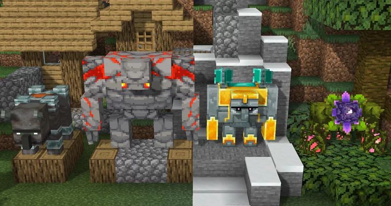 Recrafted Village and Pillage Texture Pack (1.19) - MCPE/Bedrock 13