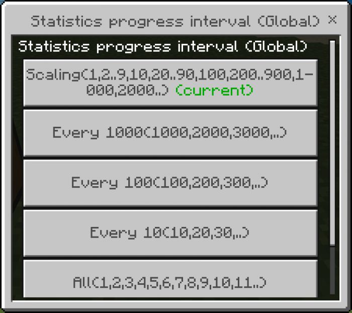 Statistics Addon (1.19) - MCPE/Bedrock Mod 12