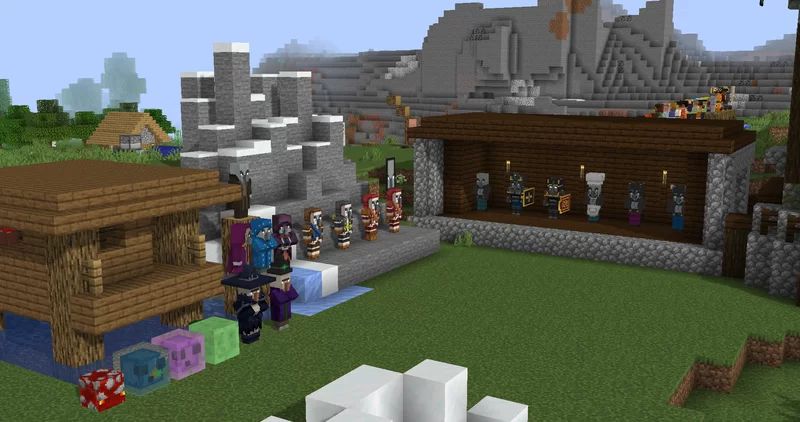 Recrafted Village and Pillage Texture Pack (1.19) - MCPE/Bedrock 16