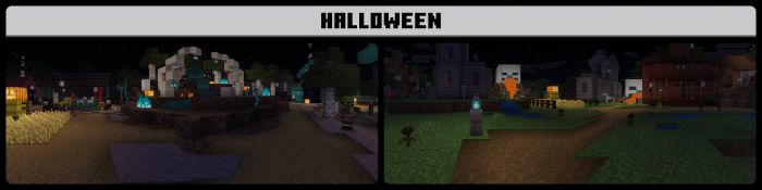 Panorama Switcher Texture Pack (1.19) - MCPE/Bedrock 18