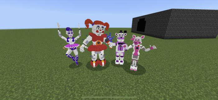 FNAF Multiverse Addon (1.19) - MCPE/Bedrock Mod 19