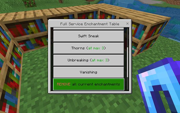 Full Service Enchanting Addon (1.19) - MCPE/Bedrock Mod 19