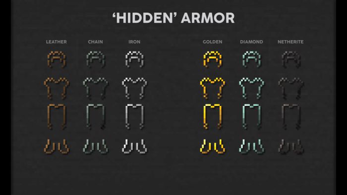 Kals Hidden Armor Resource Pack (1.19) - MCPE/Bedrock 2