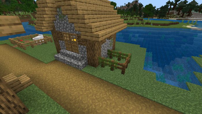 Vine Covered Fences Addon (1.20, 1.19) - MCPE/Bedrock Mod 4