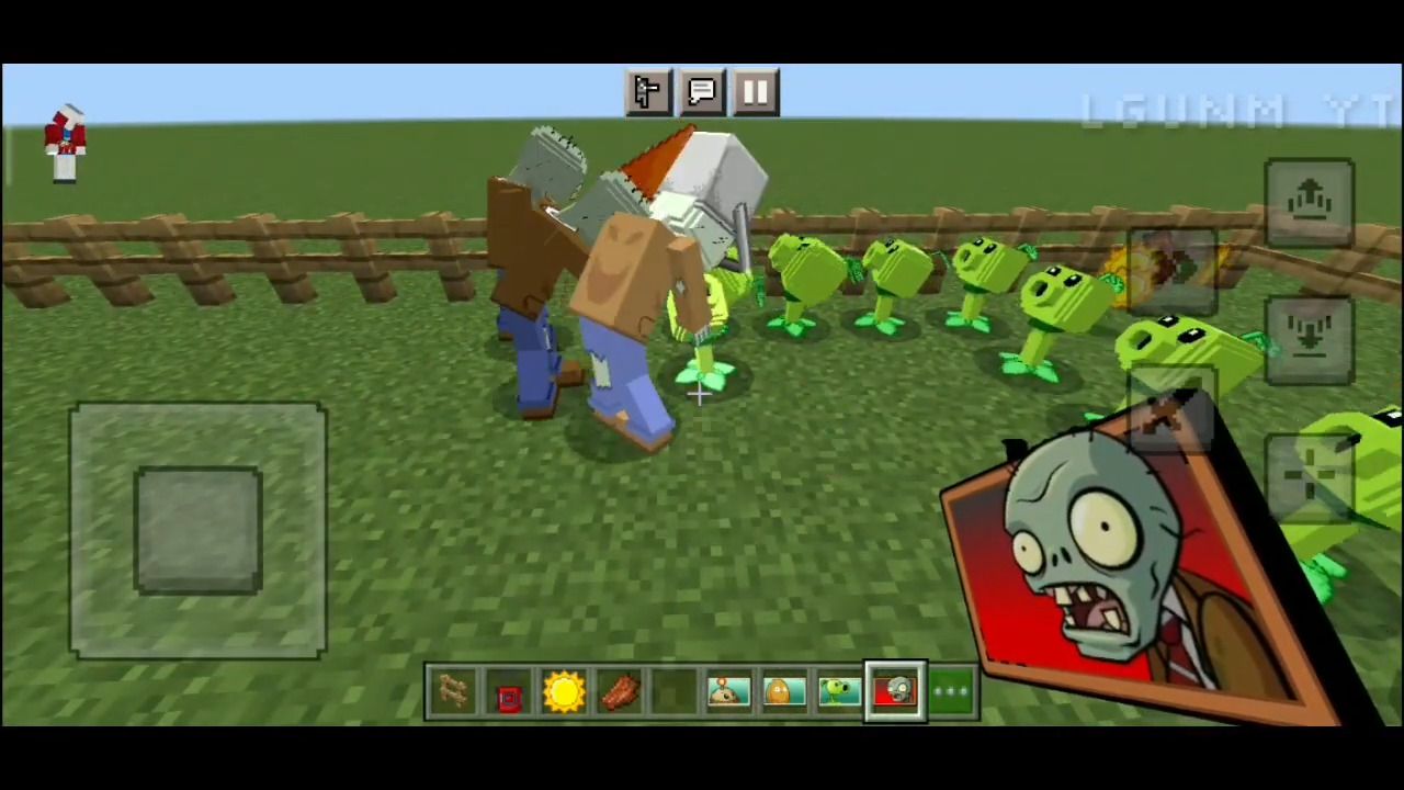 SERPVZ Plants vs Zombies Addon (1.20, 1.19) - MCPE/Bedrock Mod 14