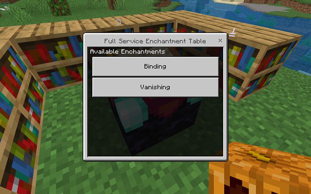 Full Service Enchanting Addon (1.19) - MCPE/Bedrock Mod 24