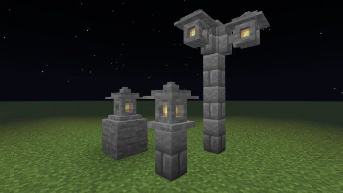 Lamps & Lanterns Addon (1.20, 1.19) - MCPE/Bedrock Mod 26