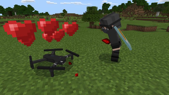 Drone Addon (1.19) - Minecraft PE/Bedrock Mod 5