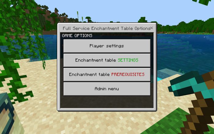 Full Service Enchanting Addon (1.19) - MCPE/Bedrock Mod 4