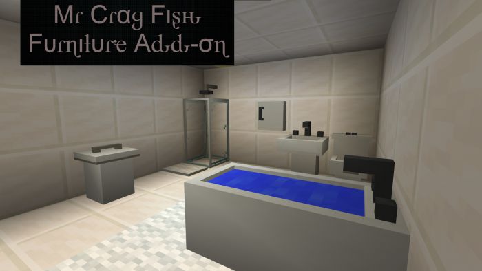 MrCrayfish's Furniture Addon (1.19) - MCPE/Bedrock Mod 4