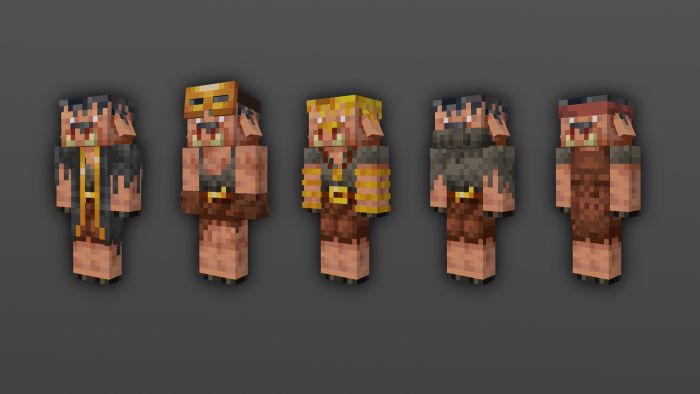 Porkier Piglins Texture Pack (1.19) - MCPE/Bedrock 5