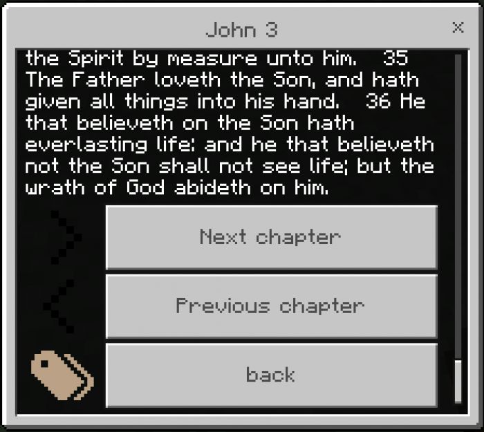 Bible Addon (1.19) - MCPE/Bedrock Mod 5