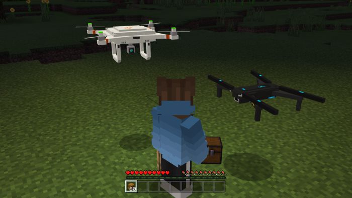 Drone Addon (1.19) - Minecraft PE/Bedrock Mod 6