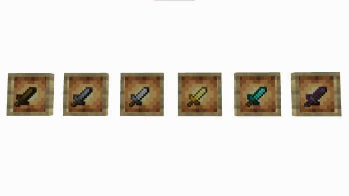 Weapons And Tools Survival Expansion Addon (1.20, 1.19) - More Swords Mod 5