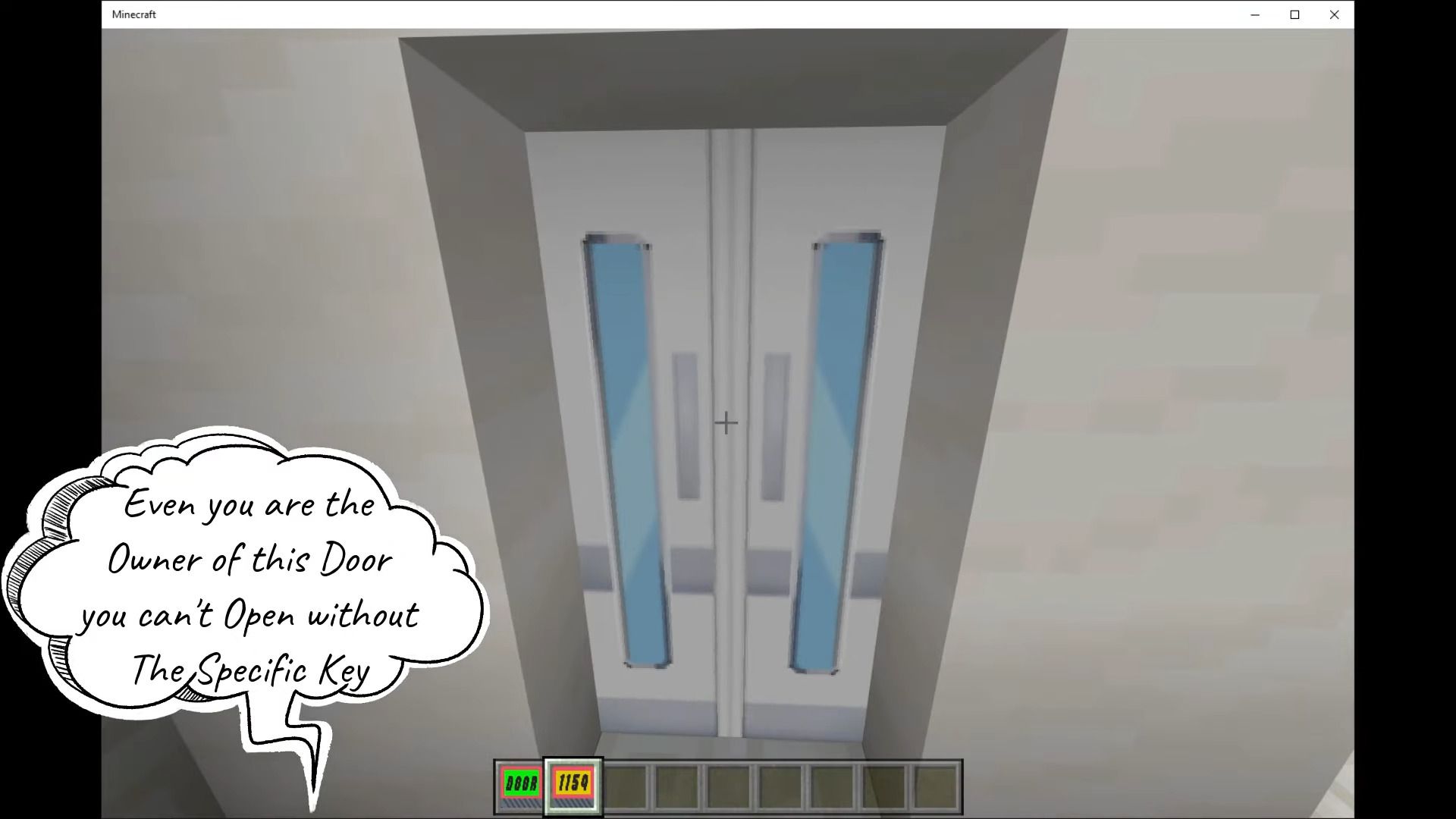 Advanced Security Door Addon (1.19) - MCPE/Bedrock Mod 7