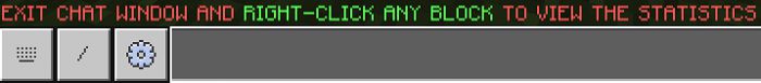 Statistics Addon (1.19) - MCPE/Bedrock Mod 5
