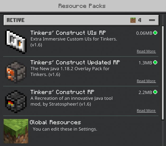 Tinkers' Construct Addon (1.20, 1.19) - MCPE/Bedrock Edition Mod 60