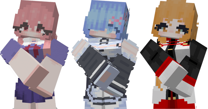 Waifus Addon (1.20, 1.19) - MCPE/Bedrock Mod 8