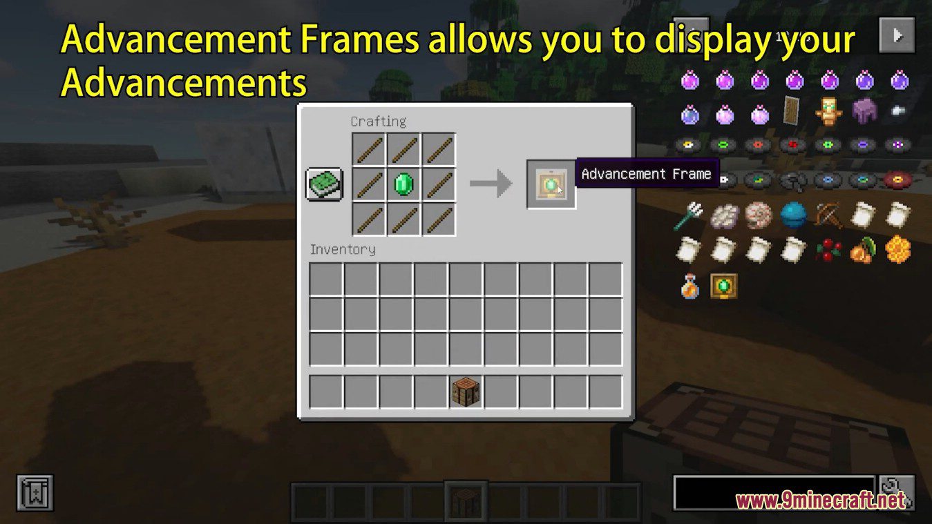 Advancement Frames Mod (1.20.1, 1.19.4) - A Little Beauty 2