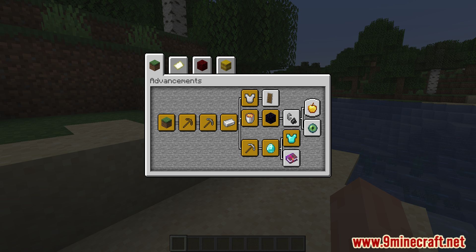 Advancements Debug Mod (1.19.3, 1.18.2) - Change A Small Function 12