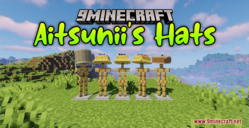 Aitsunii’s Hats Resource Pack (1.20.6, 1.20.1) – Texture Pack Thumbnail