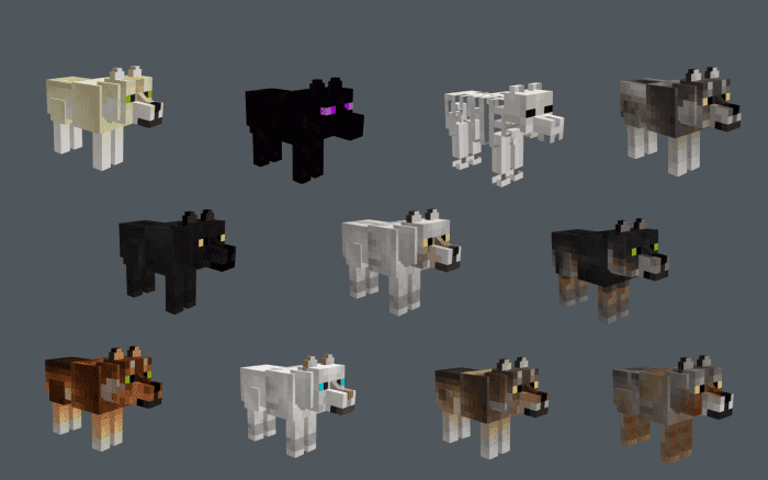 Another Better Wolves Texture Pack (1.19) - MCPE/Bedrock 2