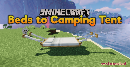 Beds To Camping Tent Resource Pack (1.20.6, 1.20.1) – Texture Pack Thumbnail