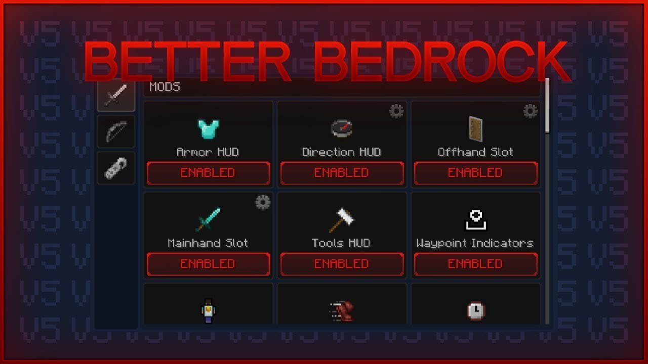 Better Bedrock Client V6 (1.19, 1.18) - FPS Boost, Mod Menu, Animated Cape 1