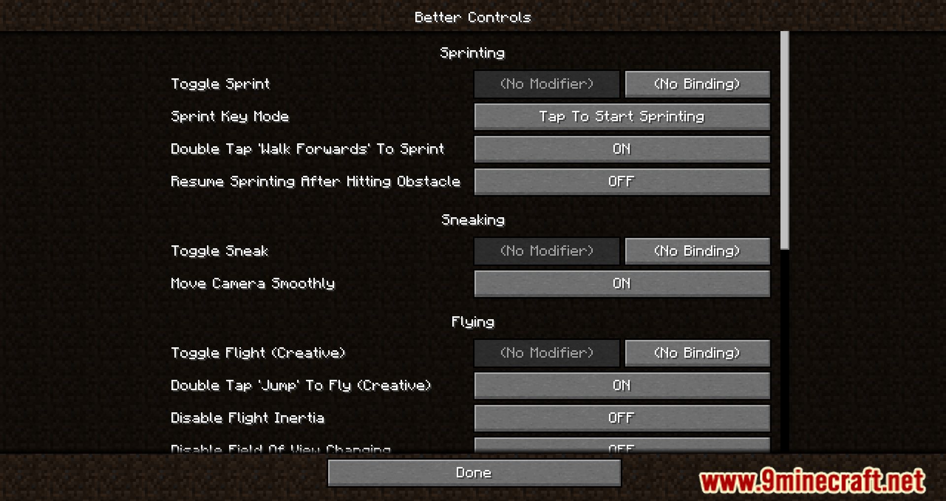 Better Controls Mod (1.20.4, 1.19.4) - Add Toggle Keybinds 2