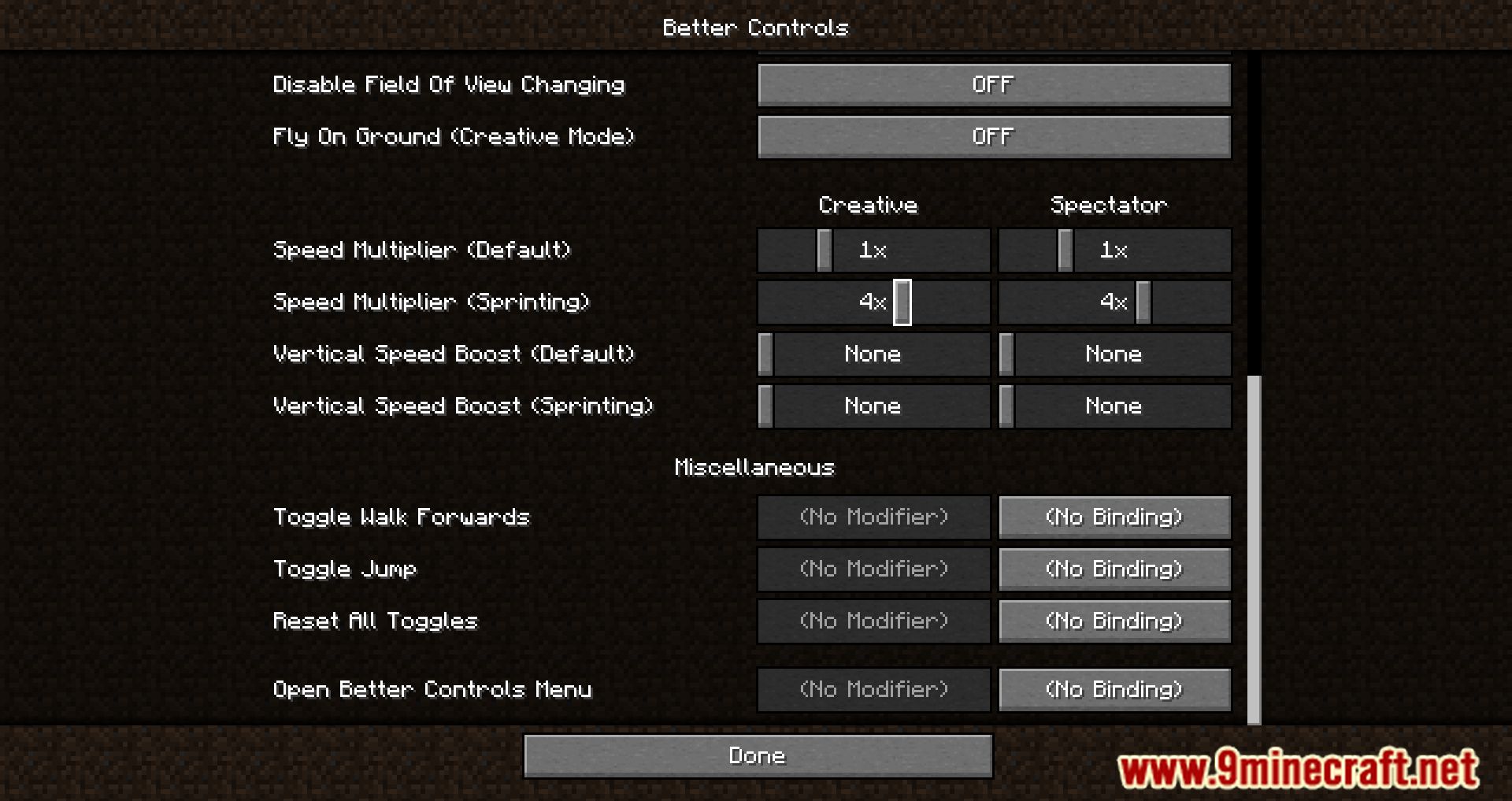 Better Controls Mod (1.20.4, 1.19.4) - Add Toggle Keybinds 5