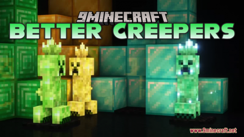 Better Creepers Resource Pack (1.20.6, 1.20.1) – Texture Pack Thumbnail