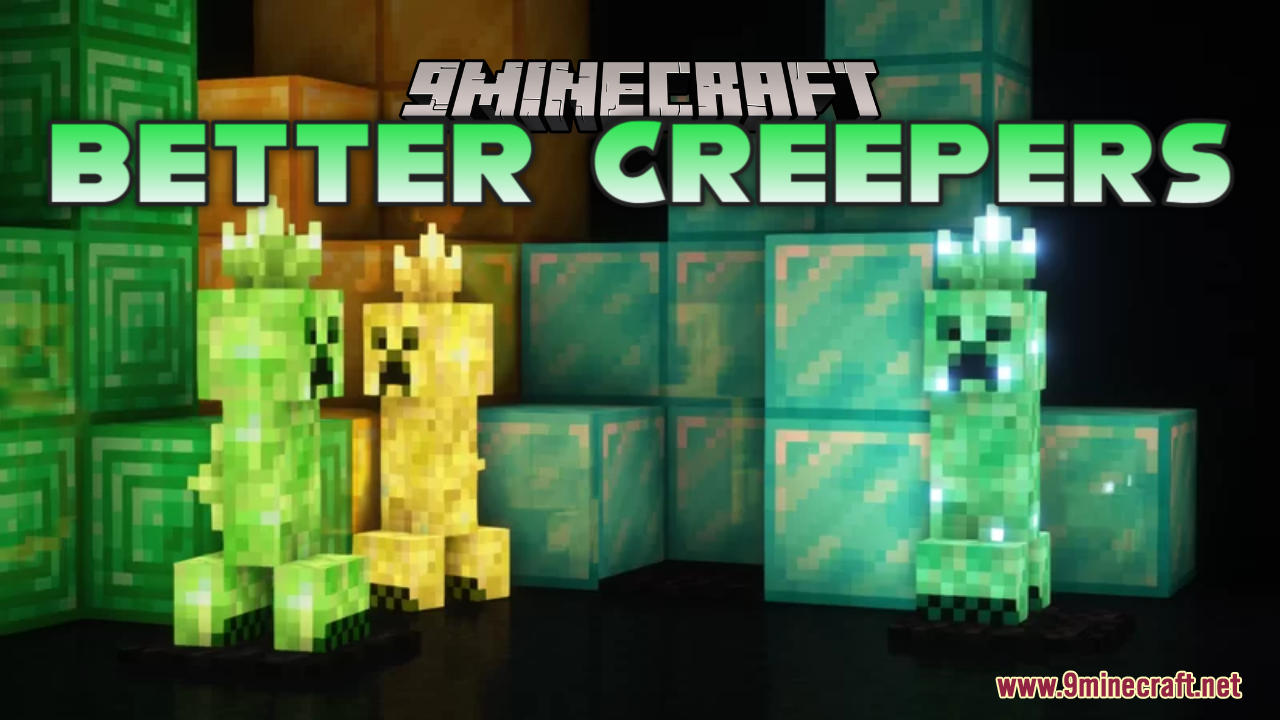 Better Creepers Resource Pack (1.19.3, 1.18.2) - Texture Pack 1