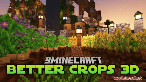 Better Crops 3D Resource Pack (1.20.6, 1.20.1) – Texture Pack Thumbnail