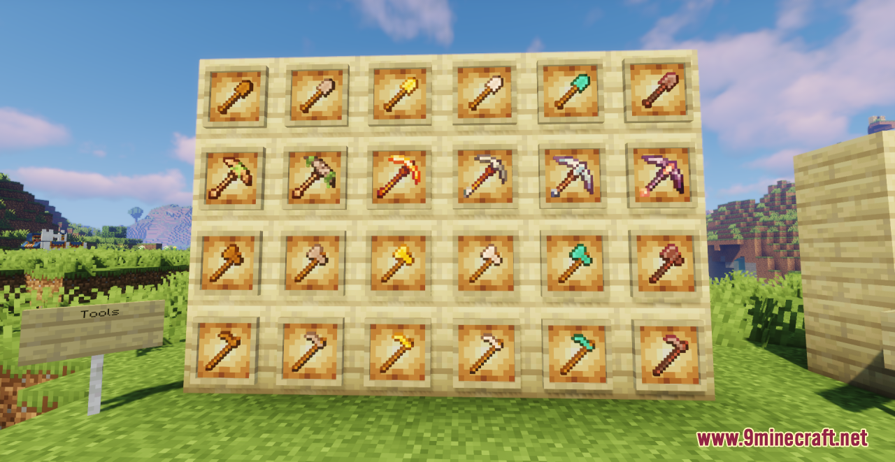 Better Pickaxes Resource Pack (1.19.3, 1.19.2) - Texture Pack 2