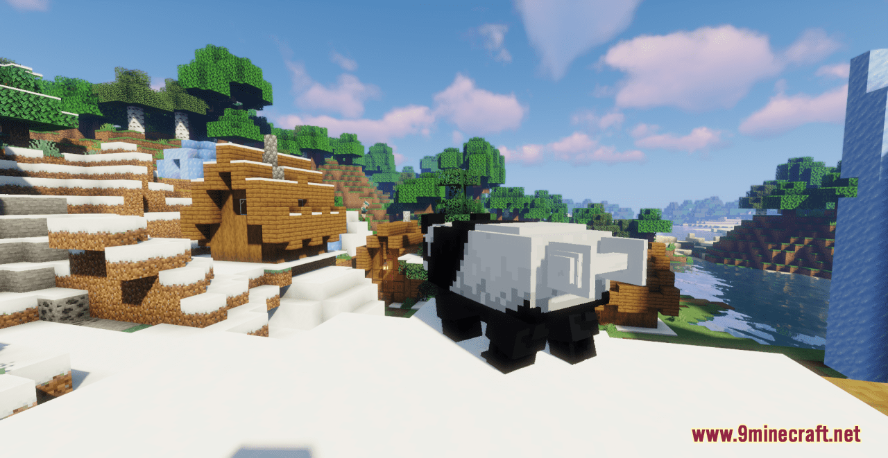 BodyBuilder Panda Resource Pack (1.20.6, 1.20.1) - Texture Pack 12