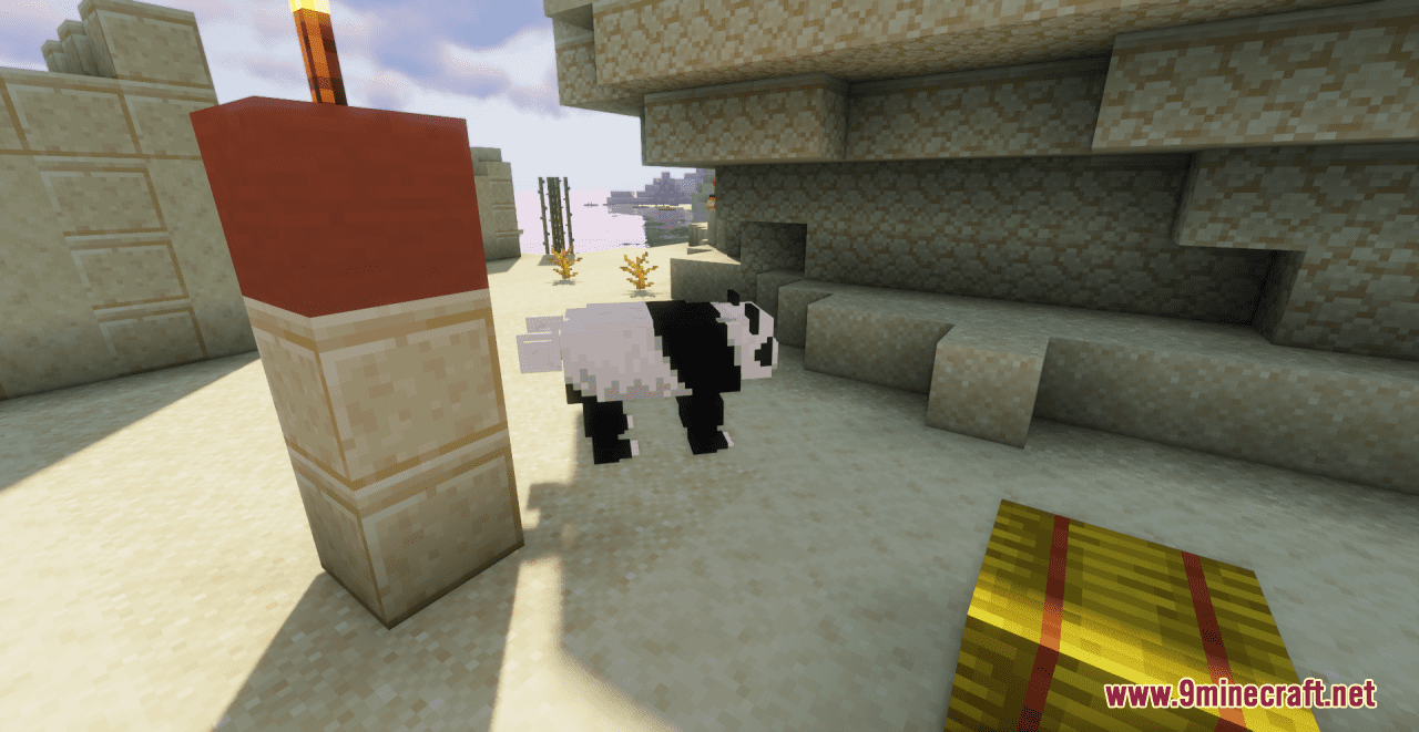 BodyBuilder Panda Resource Pack (1.20.6, 1.20.1) - Texture Pack 4