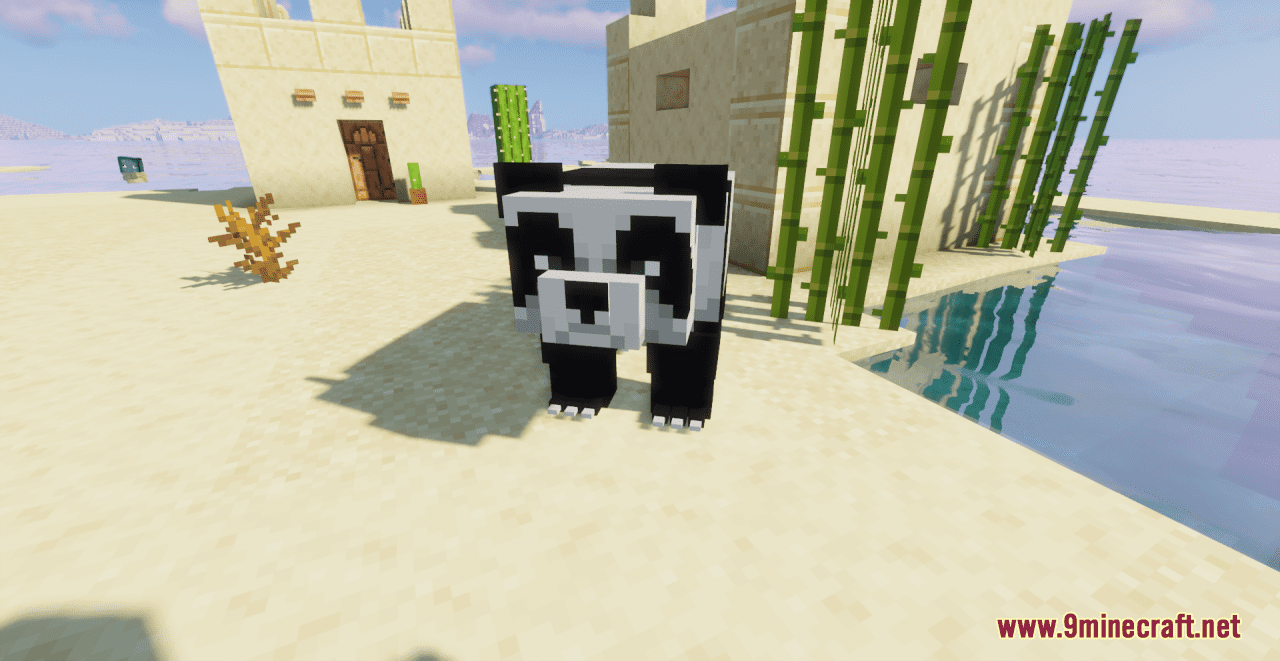 BodyBuilder Panda Resource Pack (1.20.6, 1.20.1) - Texture Pack 6