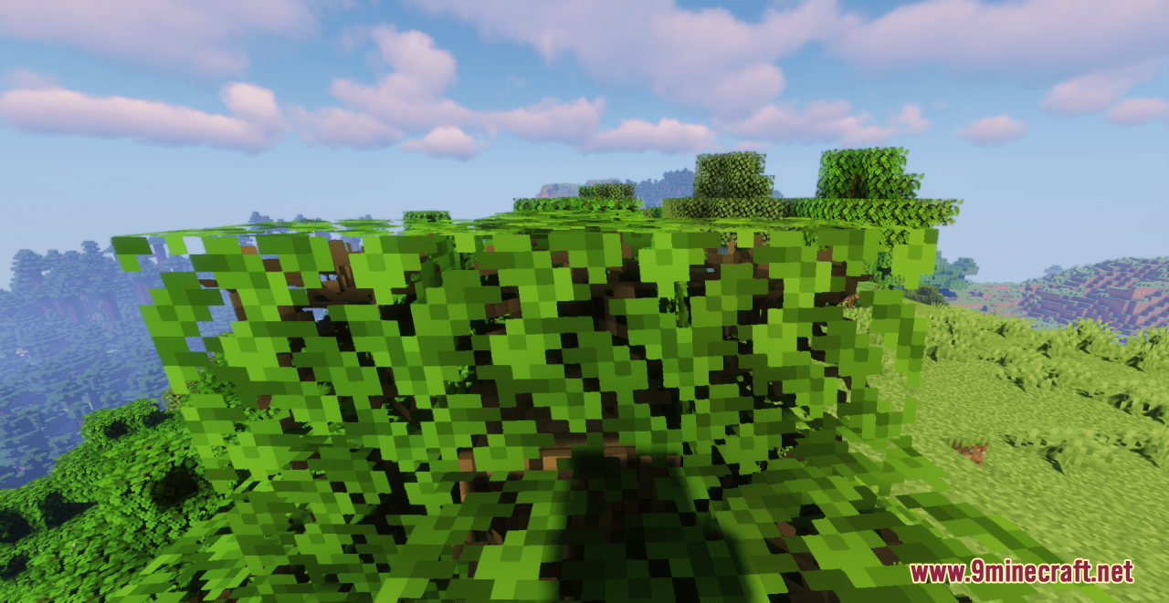 Branched Leaves Resource Pack (1.20.6, 1.20.1) - Texture Pack 4